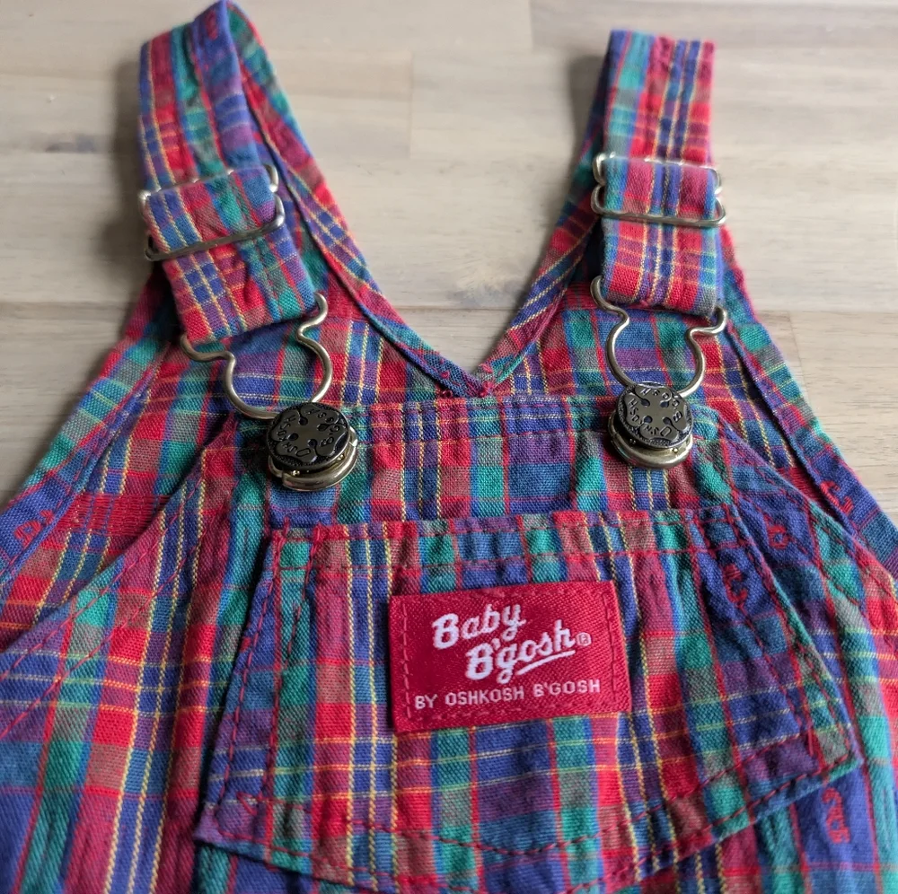 Vintage Baby B'Gosh Vestbak by Oshkosh B'Gosh Overalls NEW‎ w/ Tags 18mo